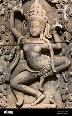  Apsara Relief: A Glimpse into the Divine Feminine and Intricate Carving Techniques of 7th Century Java!